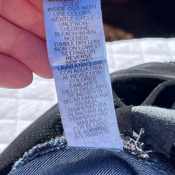 Democracy Ab Solutions Jeans Stretch Denim Straight Leg Size 8 - Picture 12 of 16